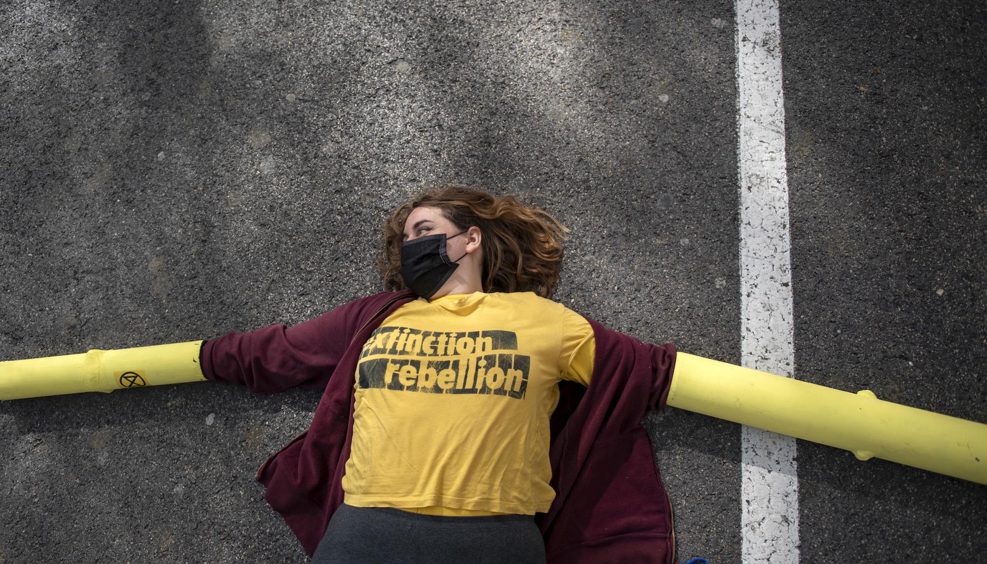 Asamblea por el clima, la protesta en imagenes - 16