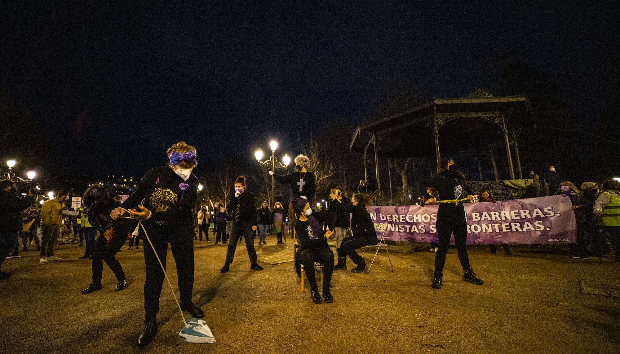 Manifestaciones y concentraciones en Andalucía por motivo del 8M - 13