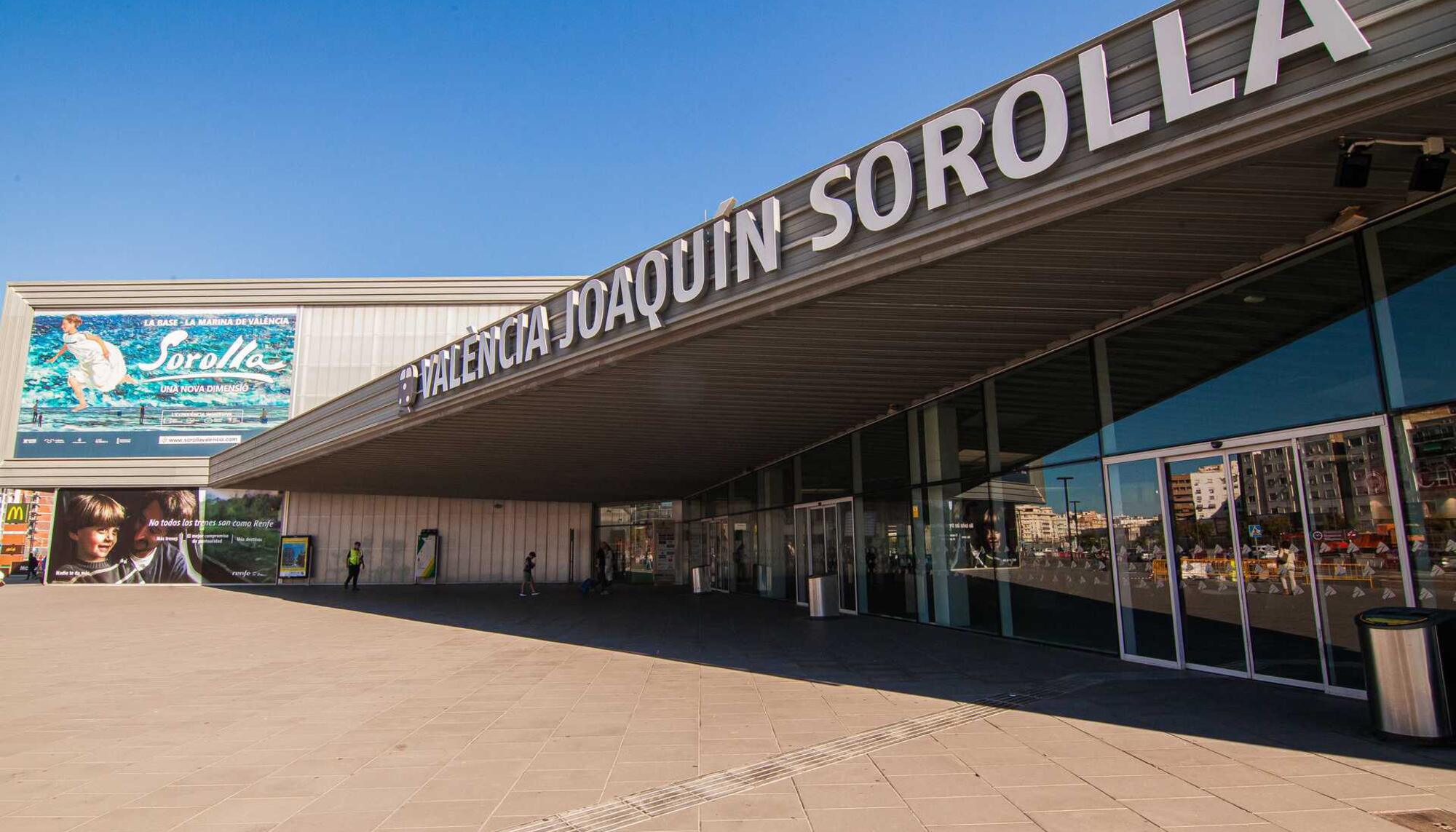 Estación Joaquín Sorolla ADIF Valencia