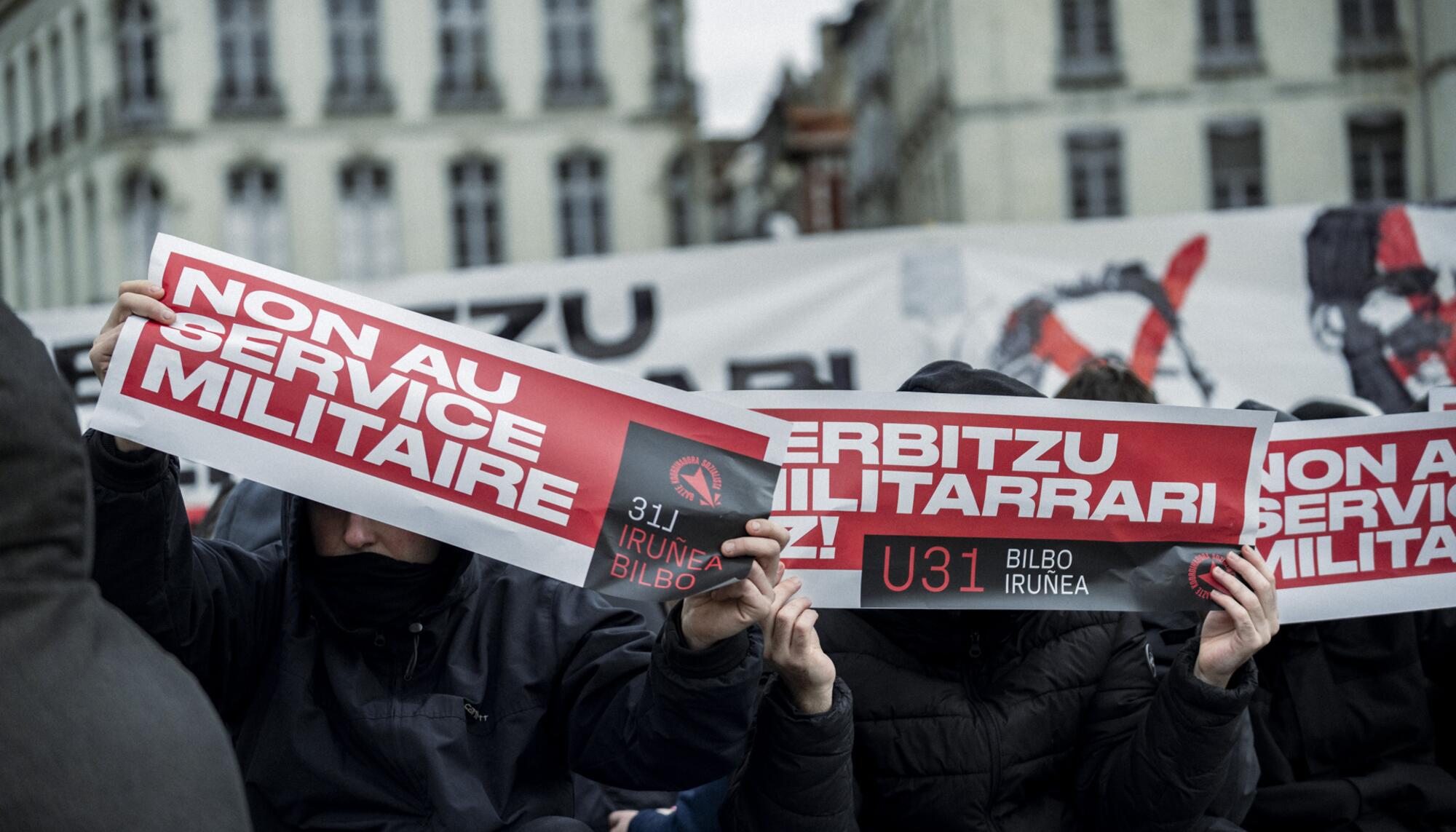 GKS Baiona contra el servicio militar - 1
