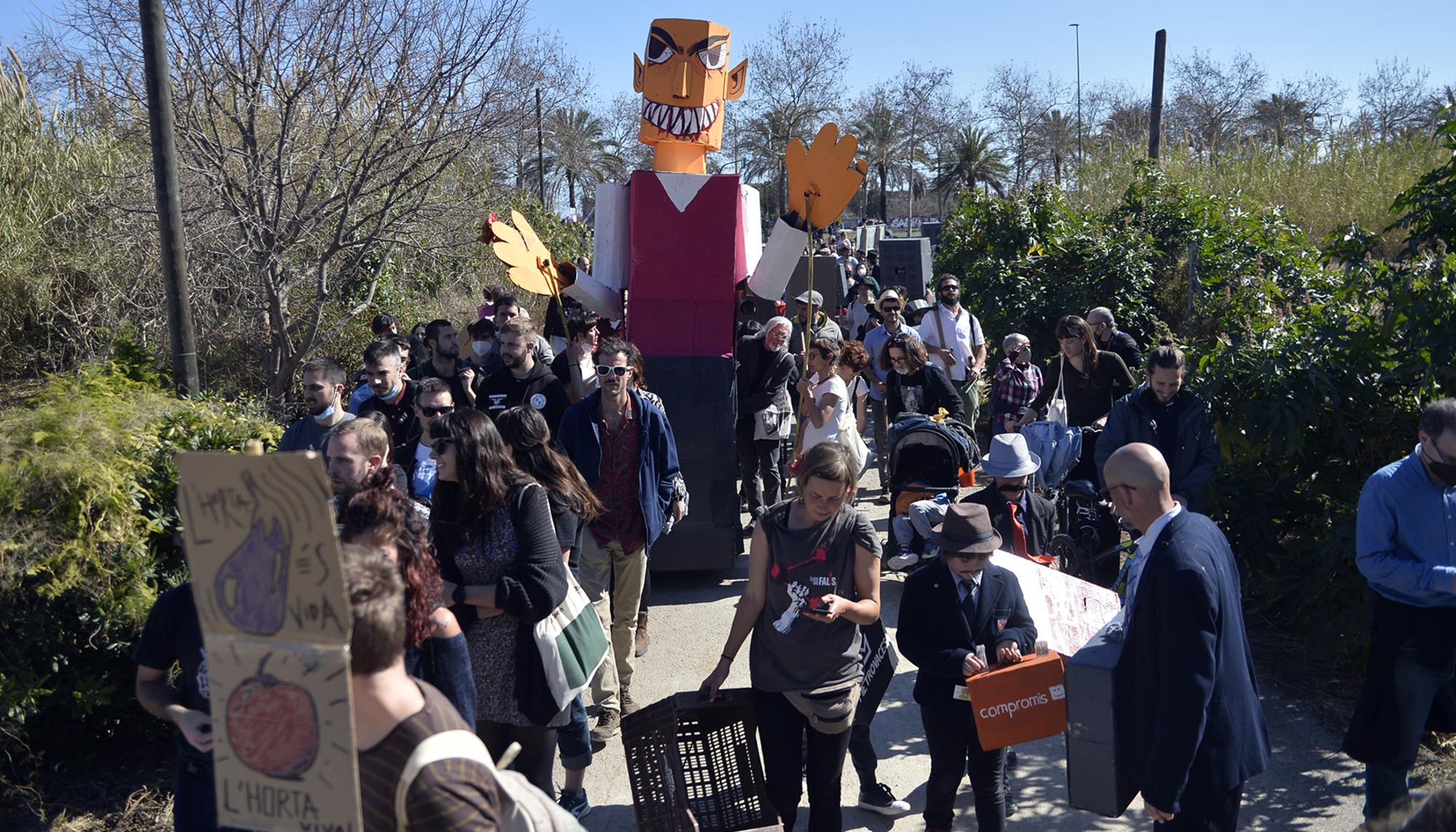 Manifestación Benimaclet 'Terra, aigua i llibertat' - 6