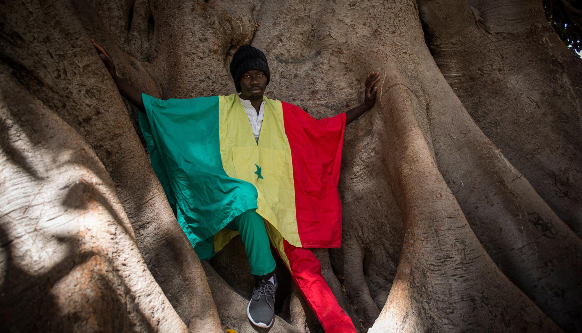 Thiambou Laye, youtuber senegalés que reside en Valencia