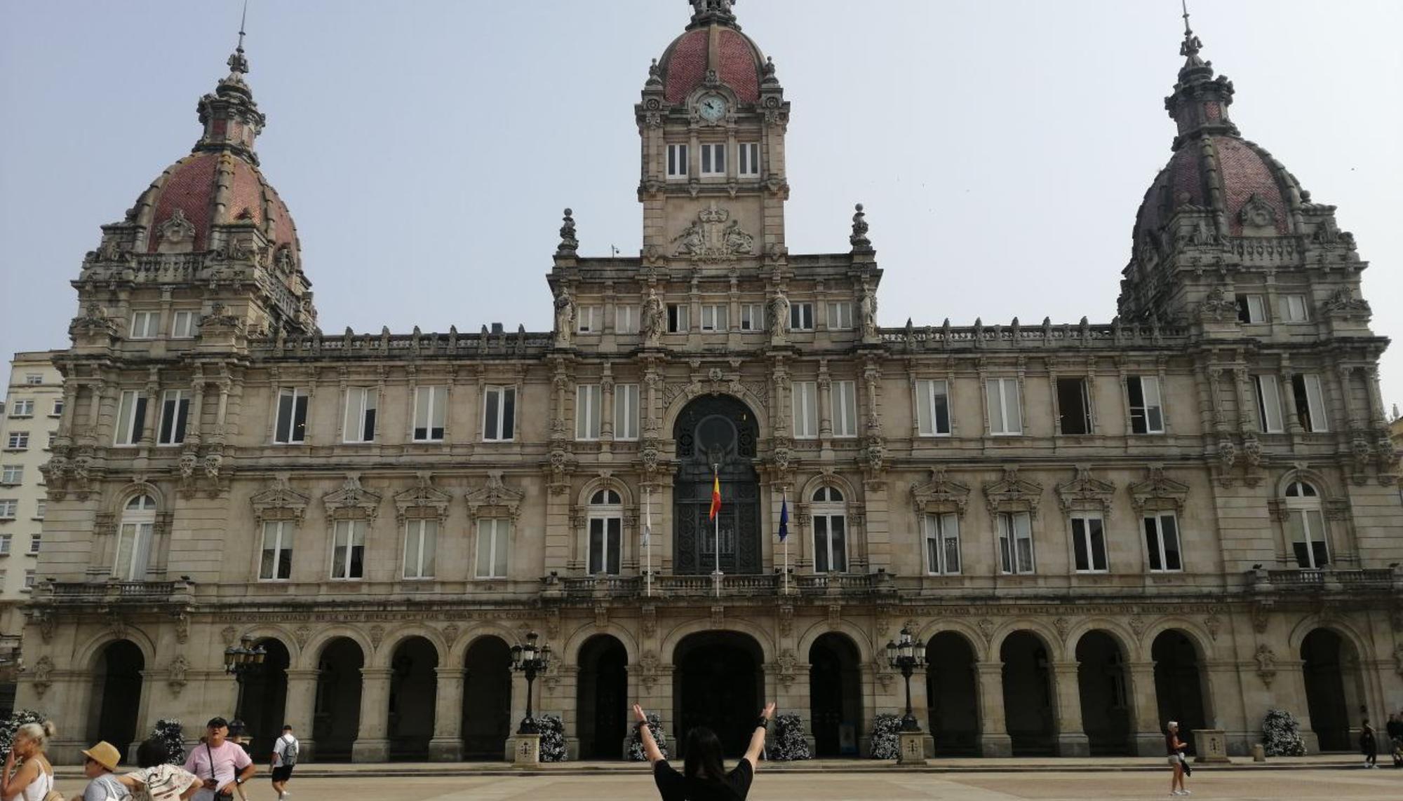 Concello Coruña sen bandeira
