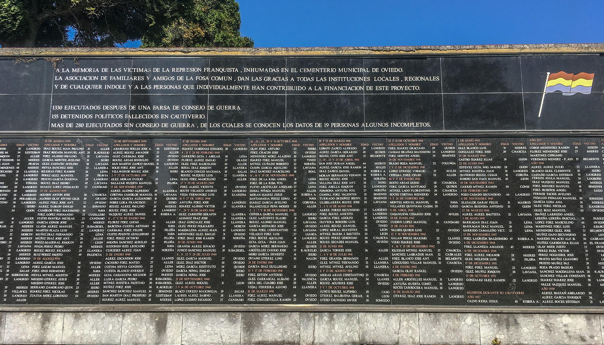 Fosa comun memoria