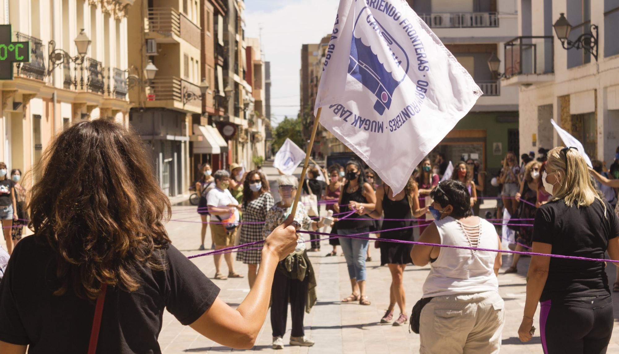 performance feminista benimaclet valencia