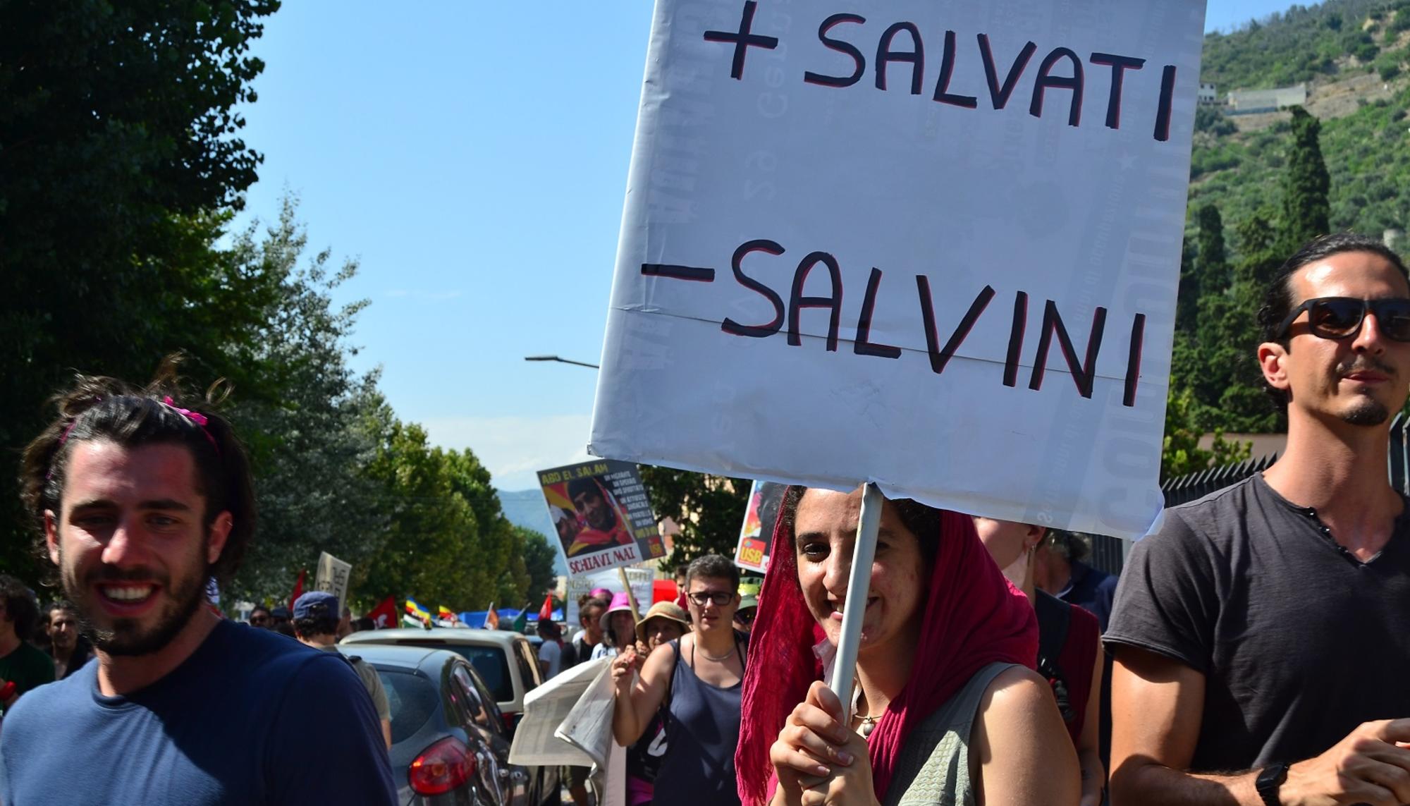 Ventimiglia Salvini