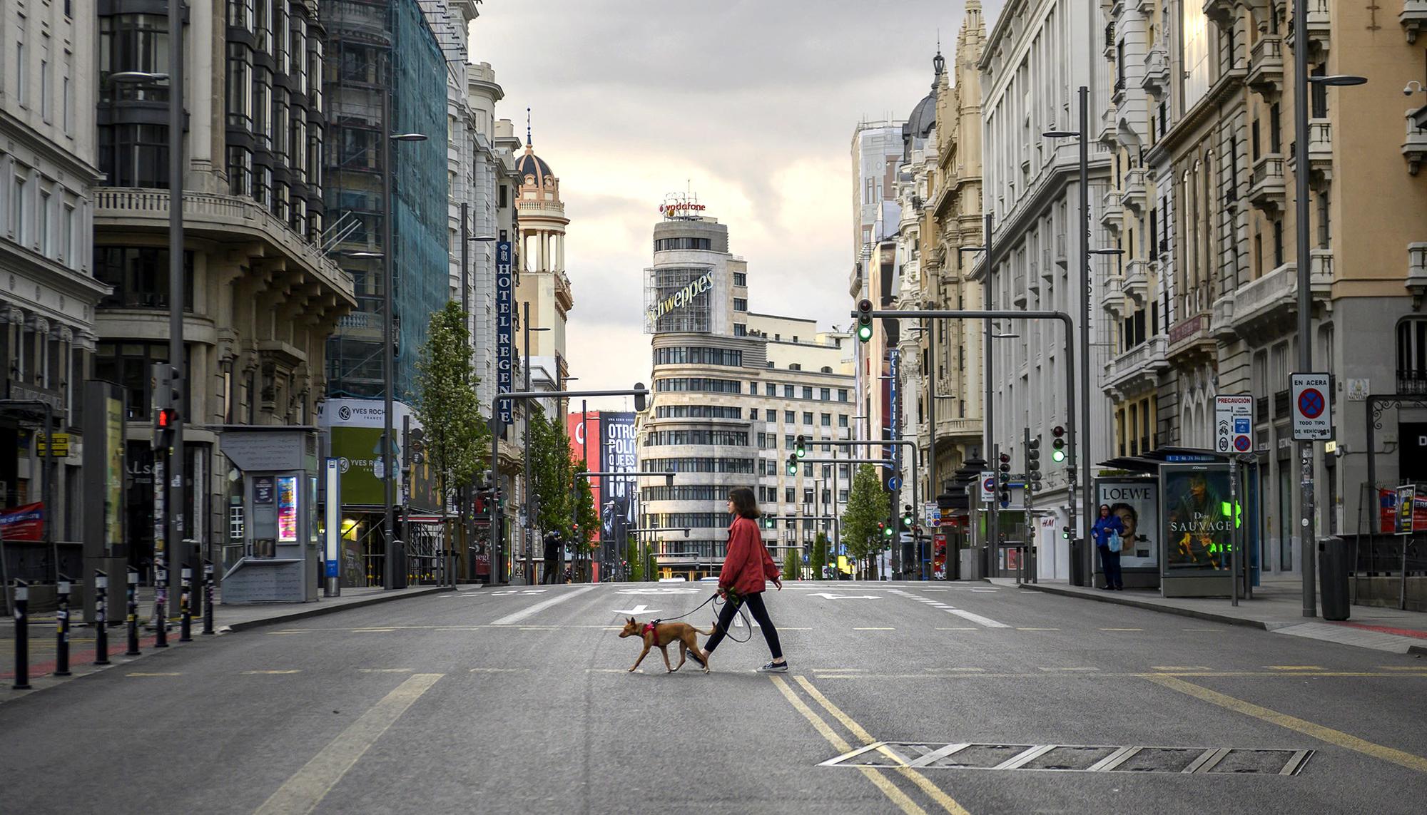 Gran Vía coronavirus