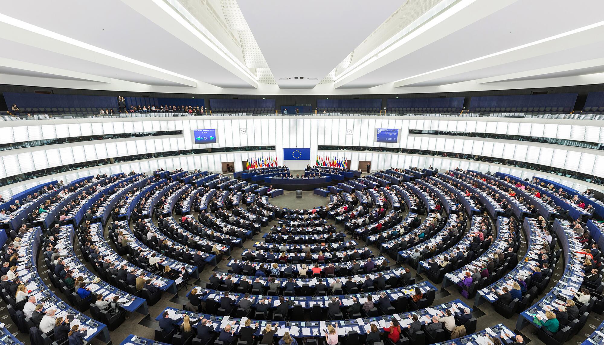 Hemiciclo Parlamento Europeo
