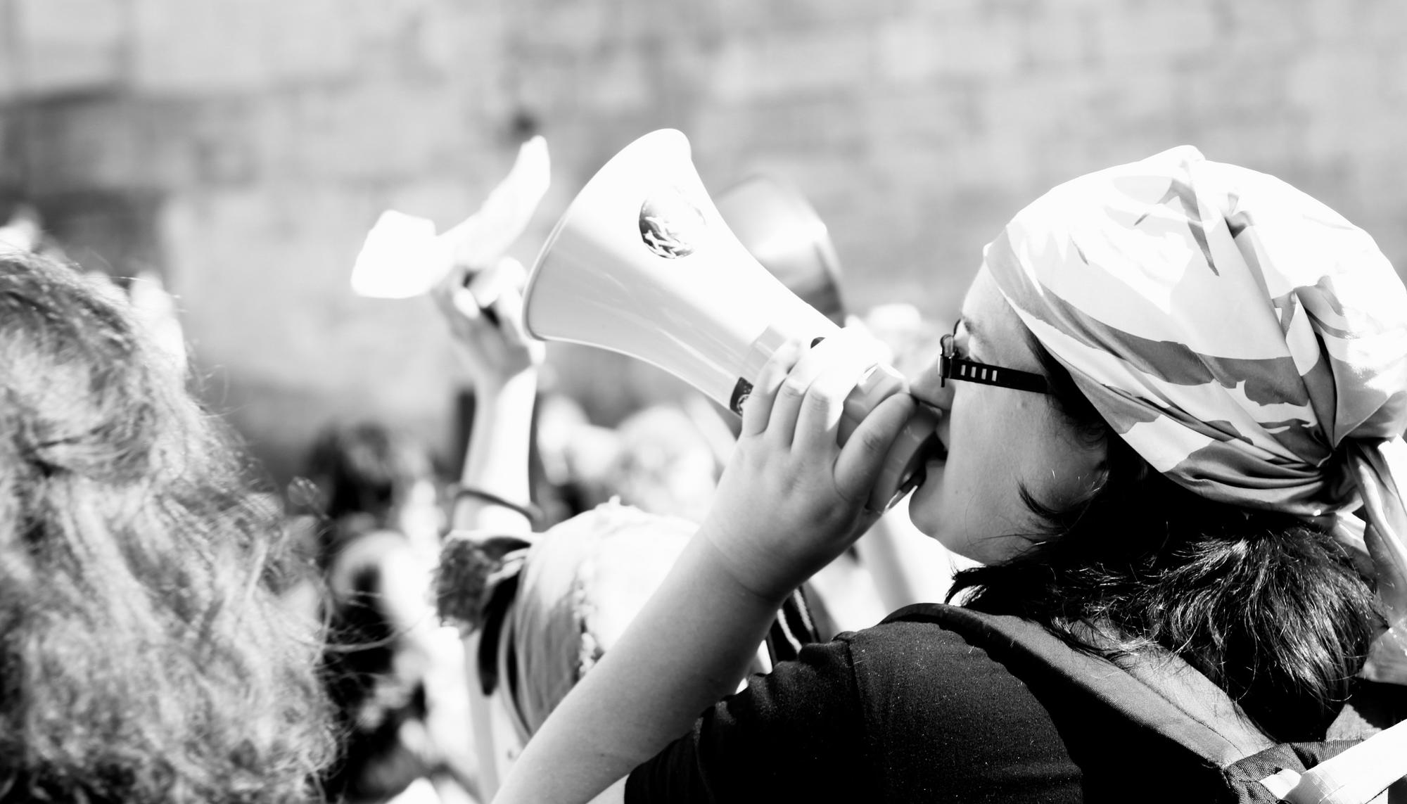 Mujeres gallegas defendiendo sus derechos