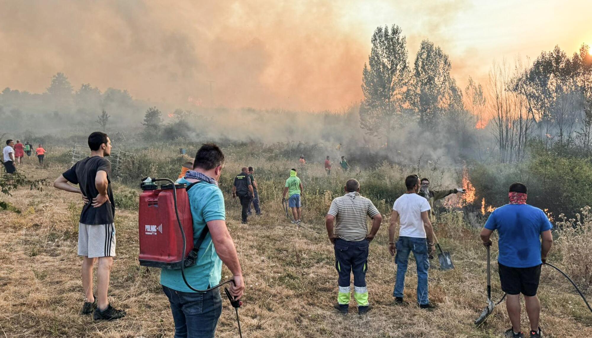 Voluntarios incendios