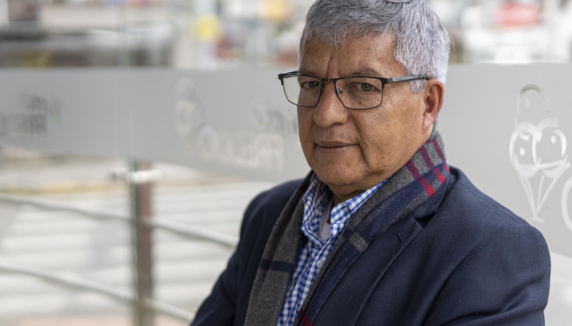 Diego Salamea, criminólogo y exasesor de seguridad ecuatoriano.