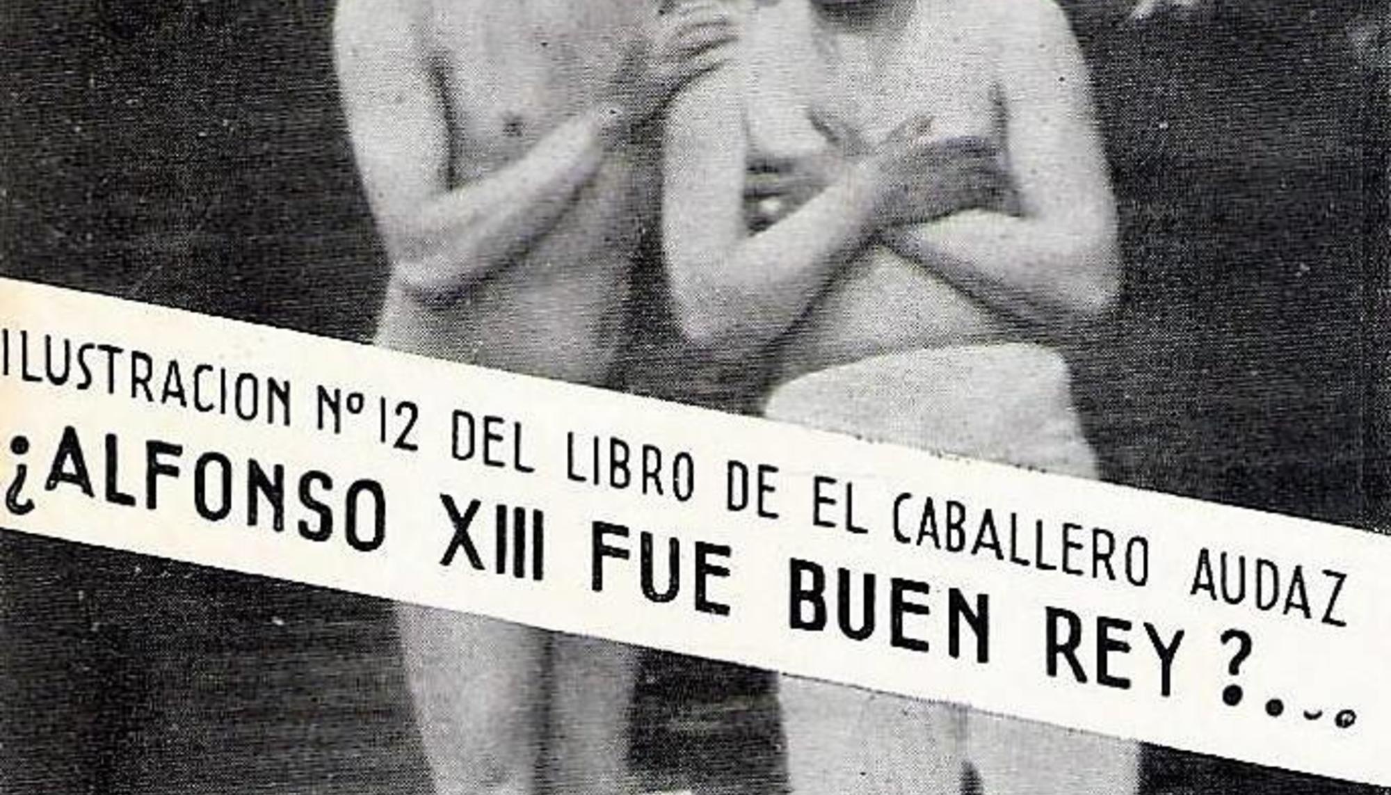El monarca en compañía de Gregorio Marañón