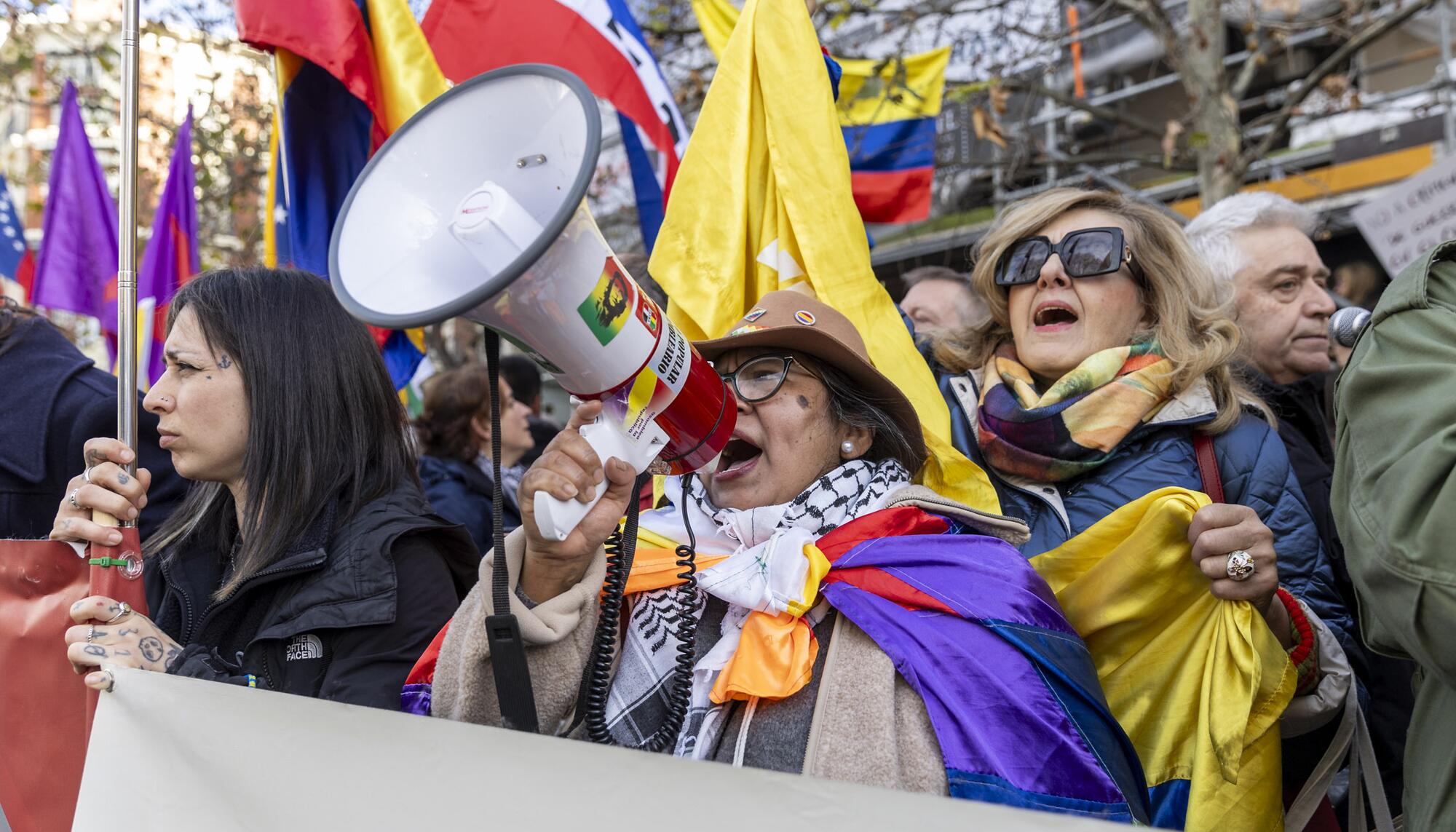 Concentración Embajada EEUU secuestro Maduro - 2