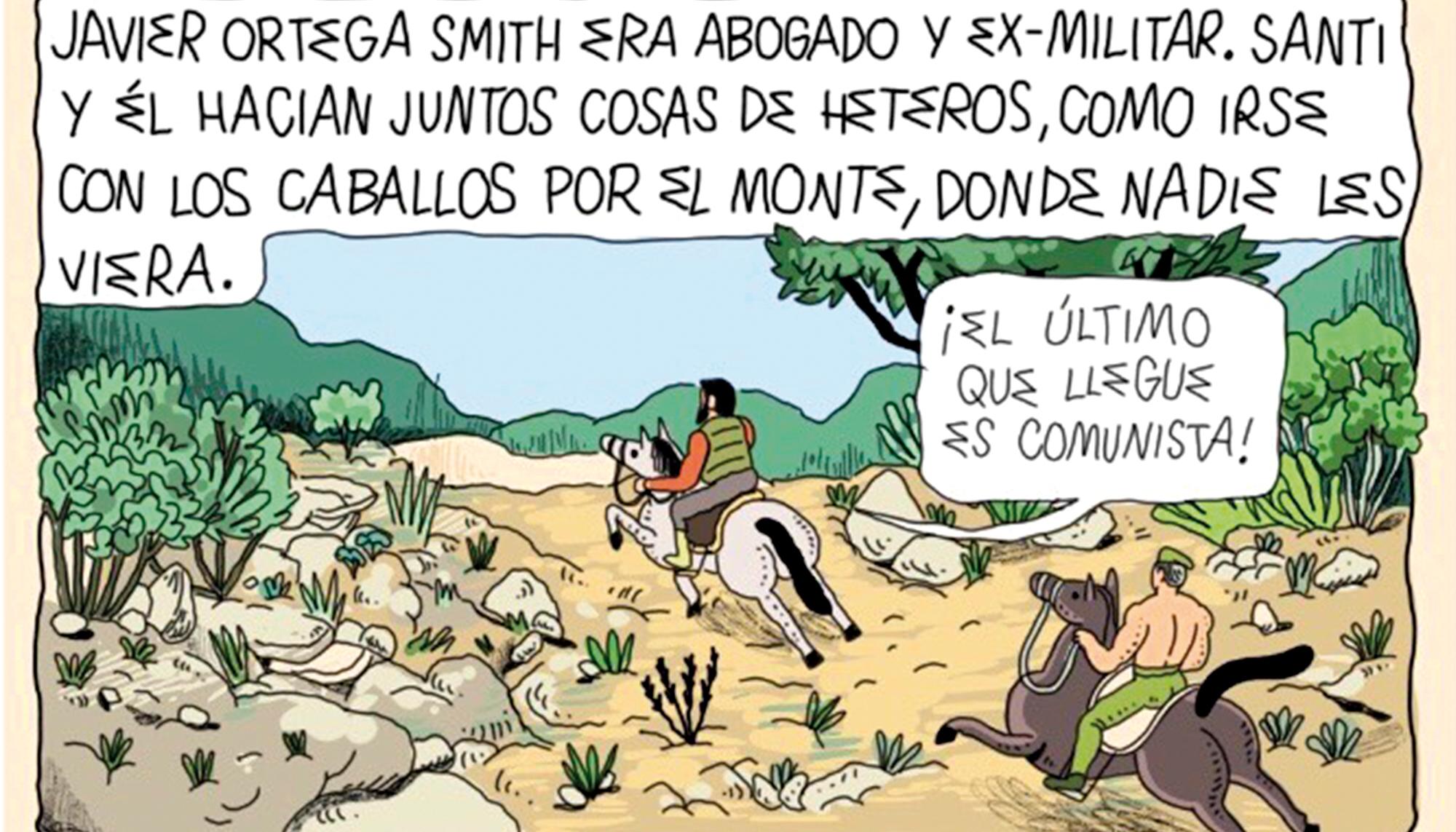 Homenaje a Santiago Abascal, publicado en 'El Jueves' (2).