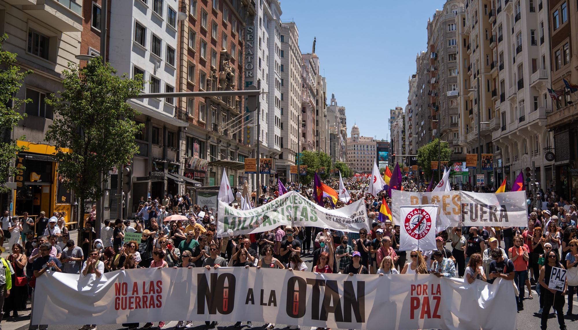 Manifestación OTAN NO - 4