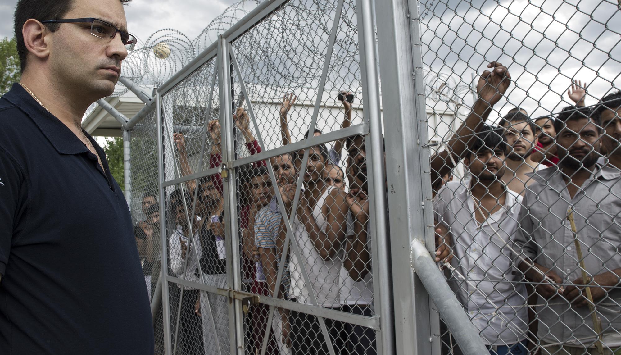 Paranesti campo refugiados grecia