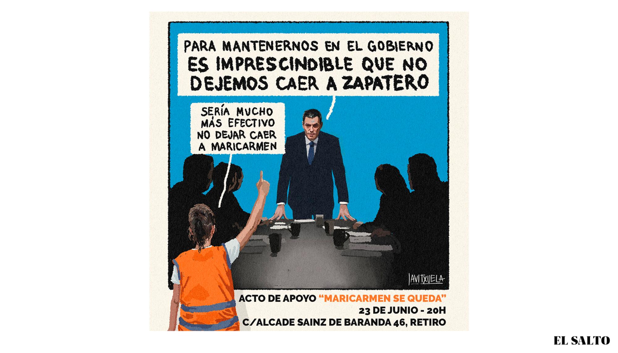 Maricarmen se queda, por javitxuela