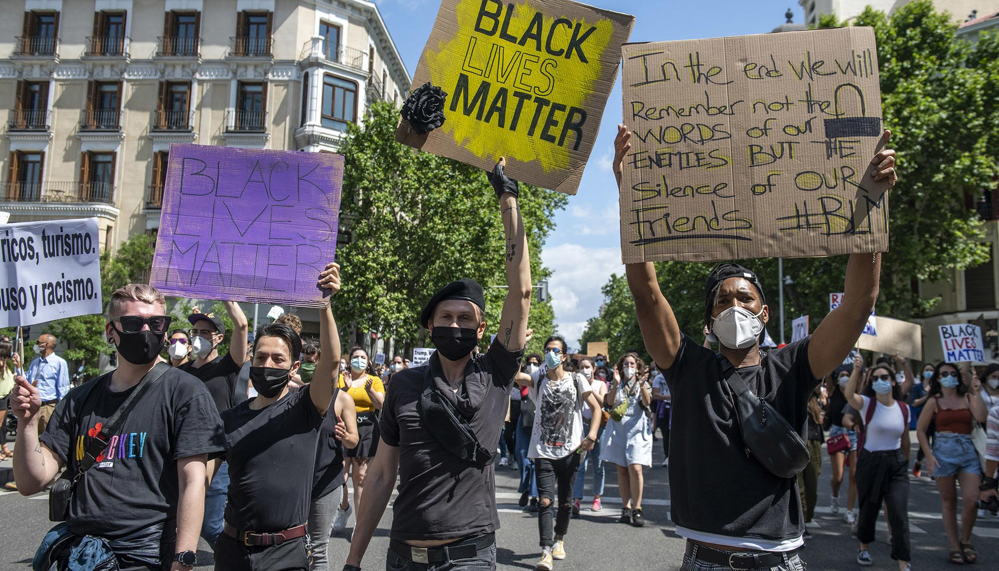 #BlackLivesMatter Madrid