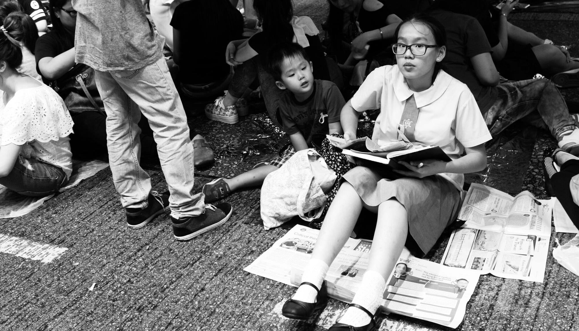 La revolución de los paraguas en Hong Kong 4