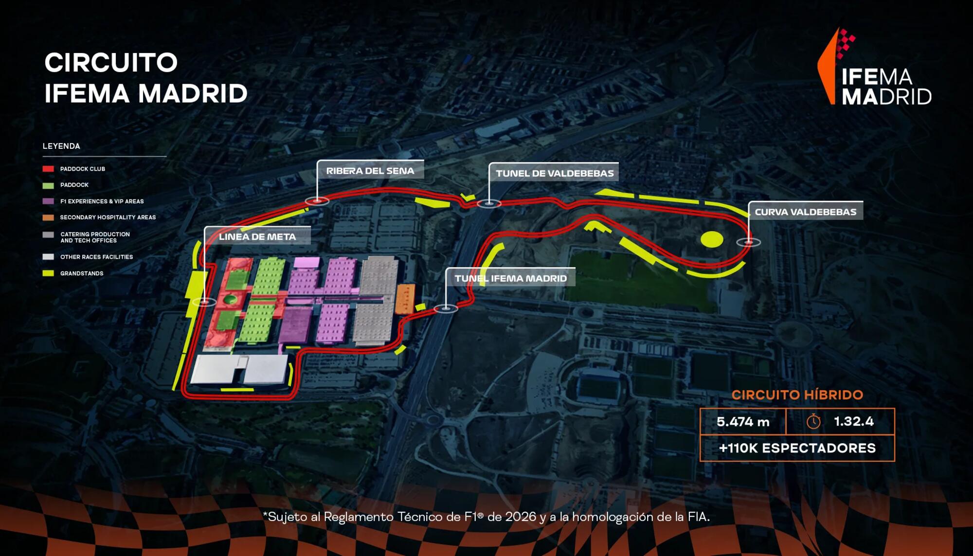 Propuesta de circuito F1 Madrid