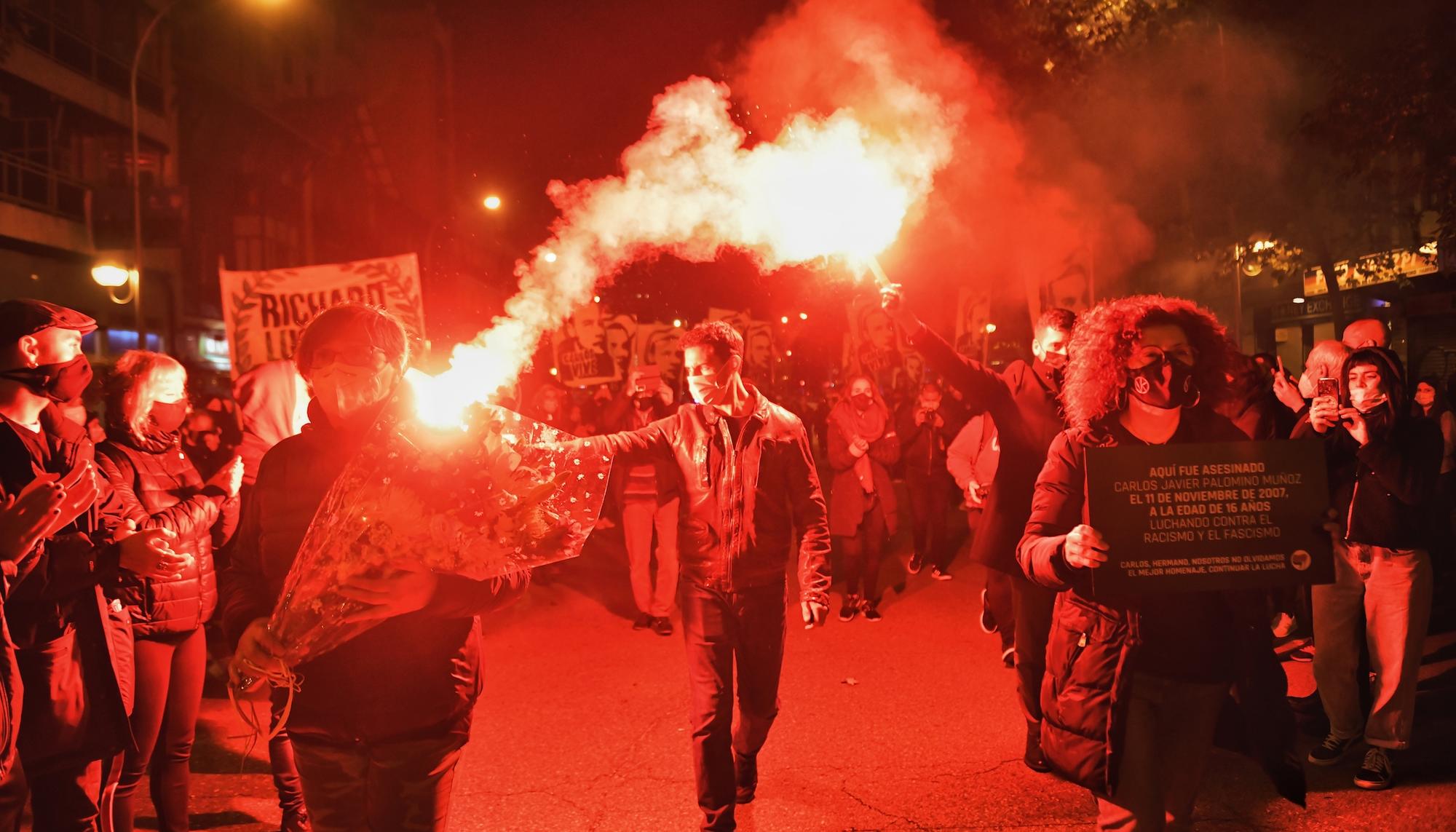 Manifestación antifascista Carlos Palomino 2020 - 4