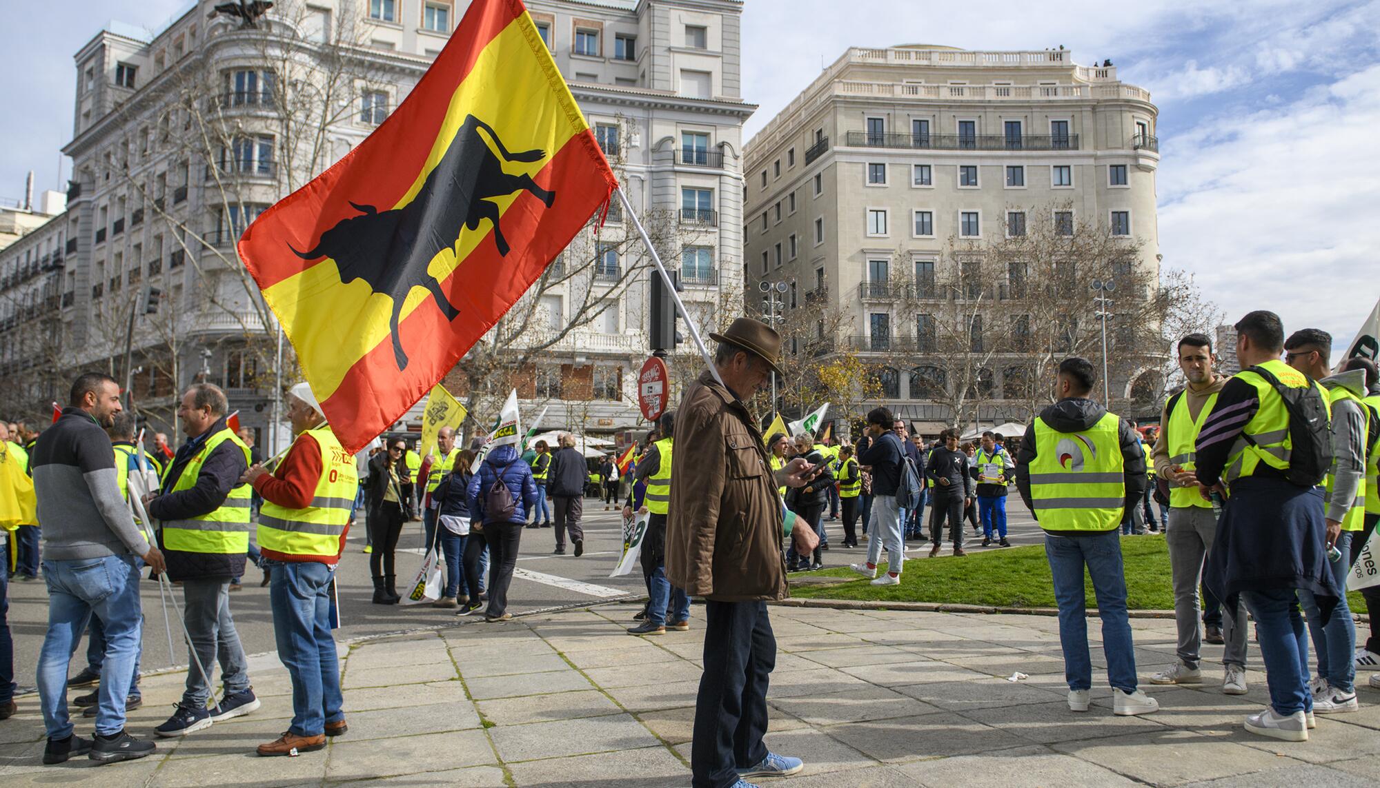 Protesta tractores Madrid - 14