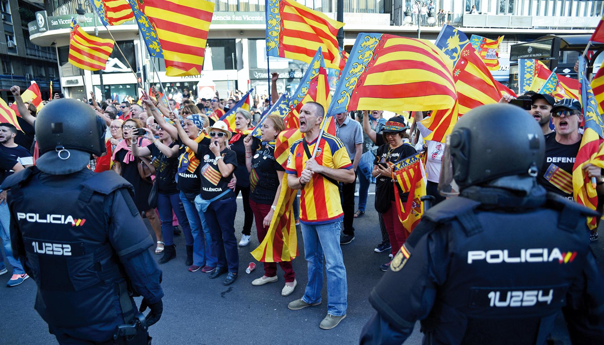 Valencia 9 octubre blaverisme 