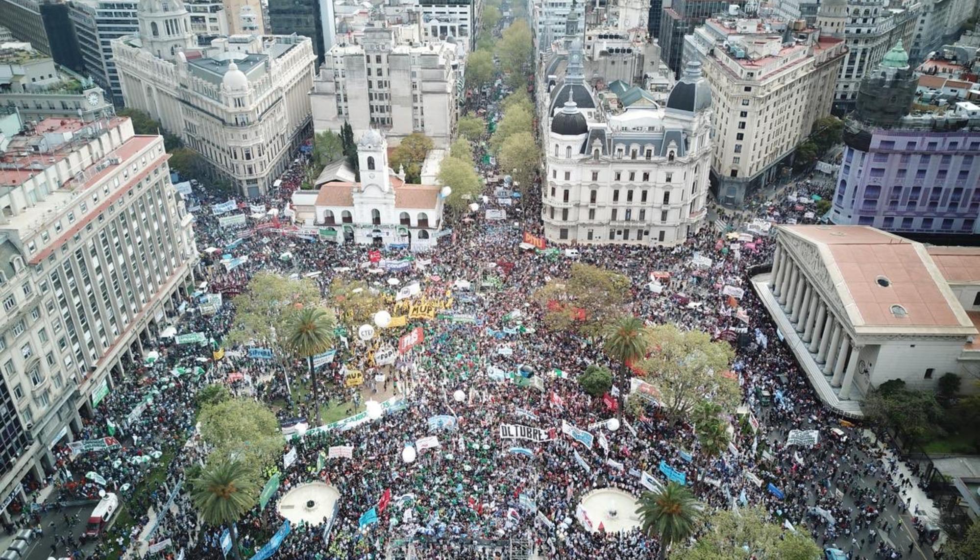 Huelga general 25 septiembre 2018 Buenos Aires Argentina