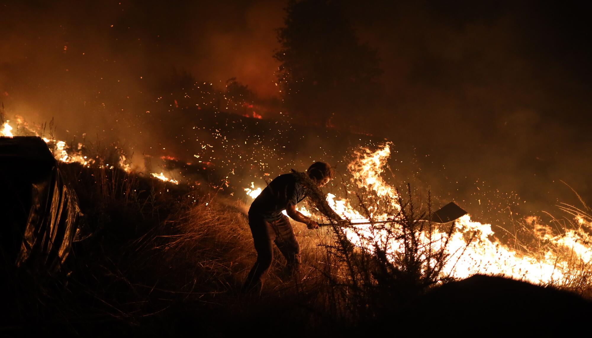 Incendio Cima de Vila, Concello de Pantón, Lugo - 13