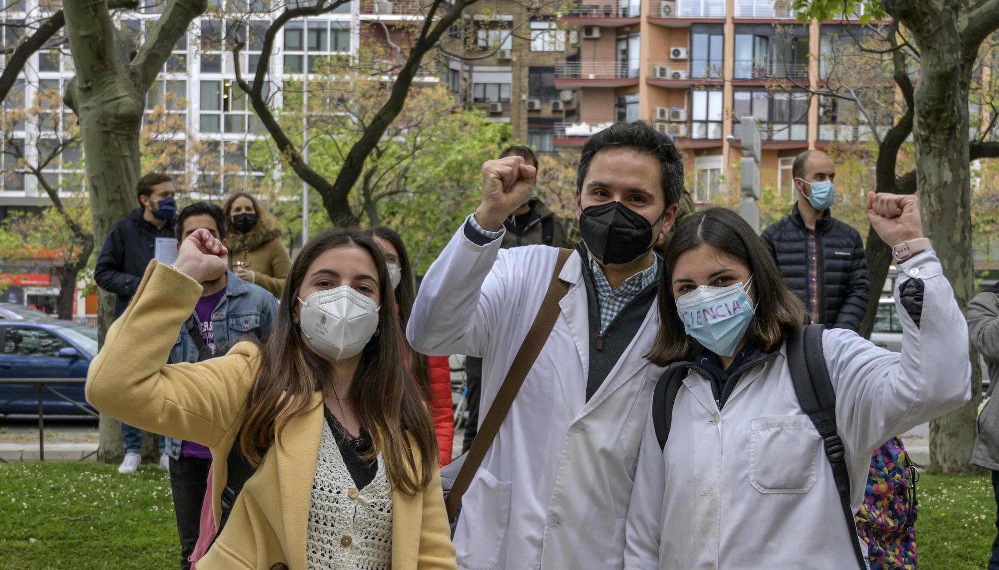 Sin ciencia no hay futuro concentración en el ministerio - 4