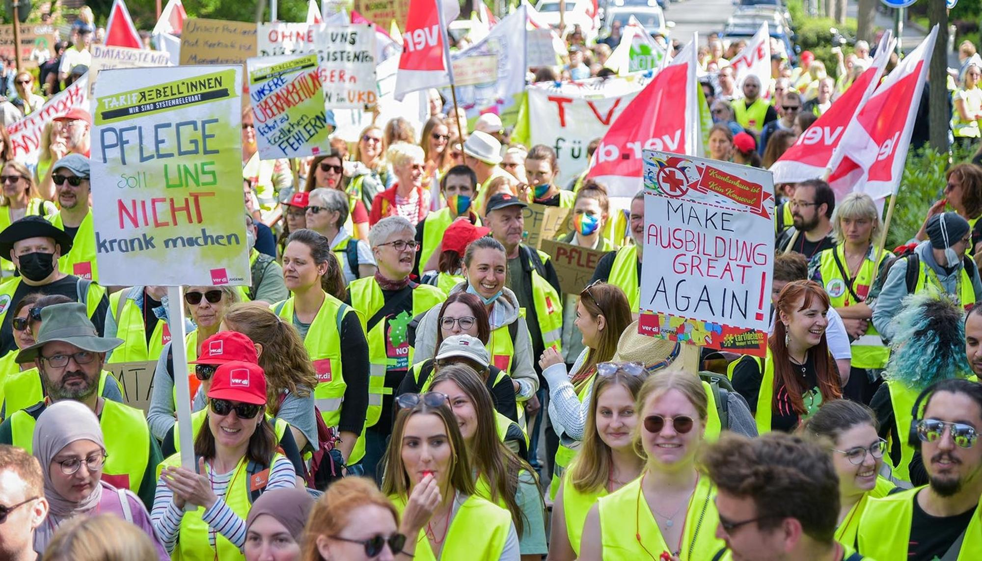 Manifestación NRW