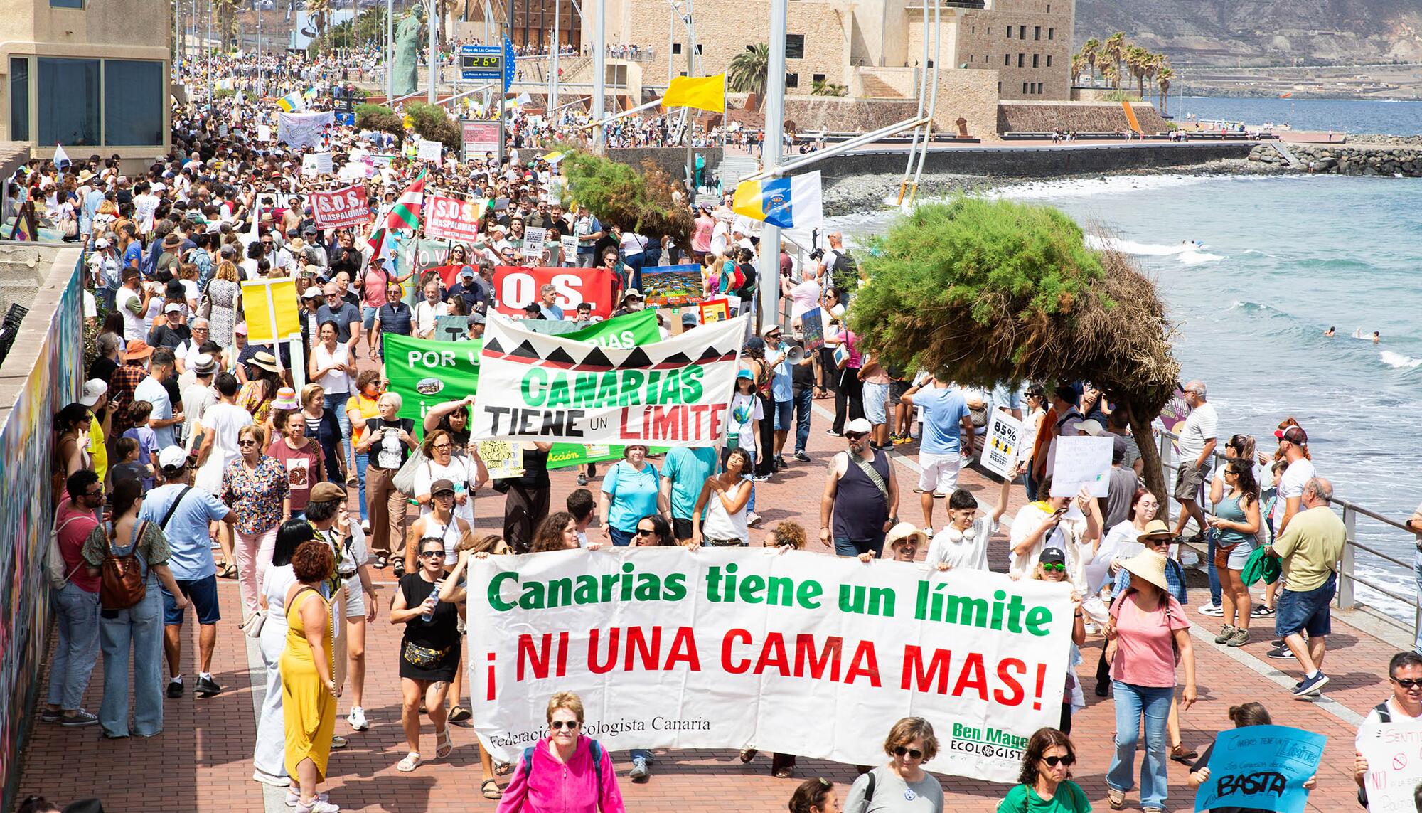 Manifestación Canarias se agota - 8
