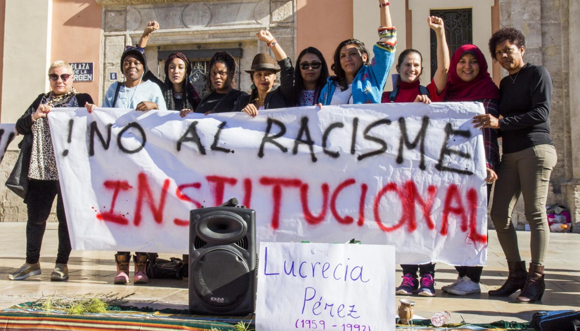 Manifestación Antirracista 12n Valencia