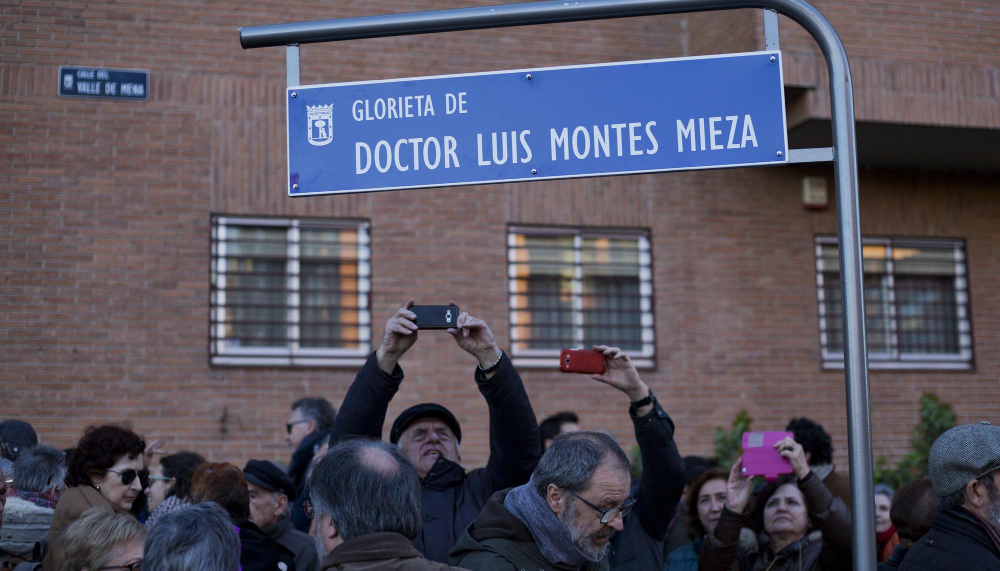 Inauguración Glorieta Luis Montes