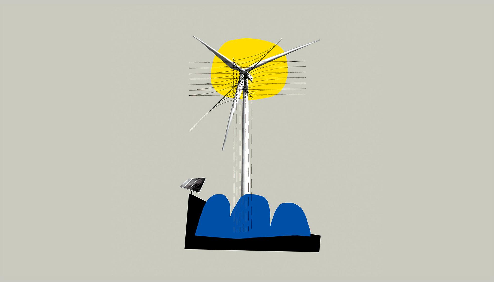 energia eolica, energía eólica, molino, molinos Horizontal