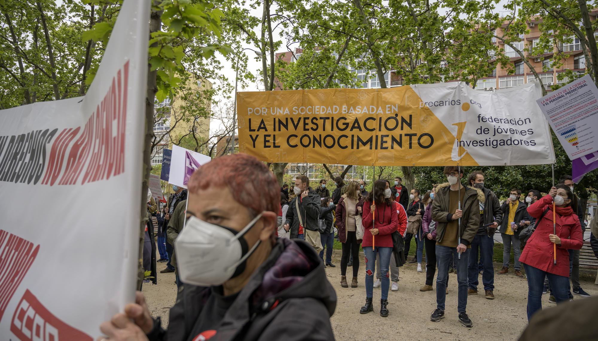 Sin ciencia no hay futuro concentración en el ministerio - 6