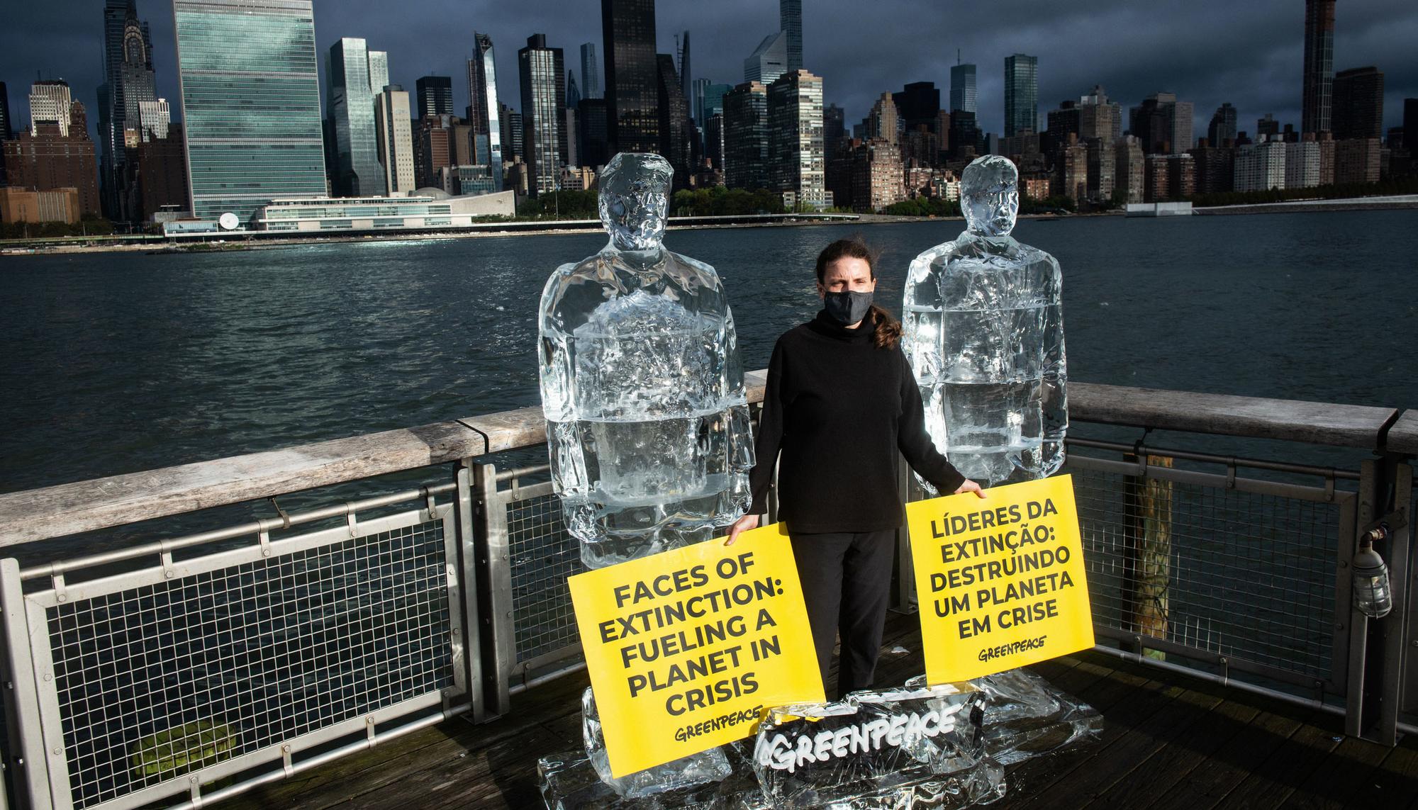 Bolsonaro y Trump en NY