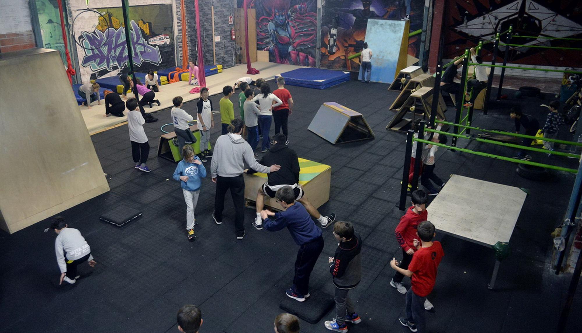 parkour escuela