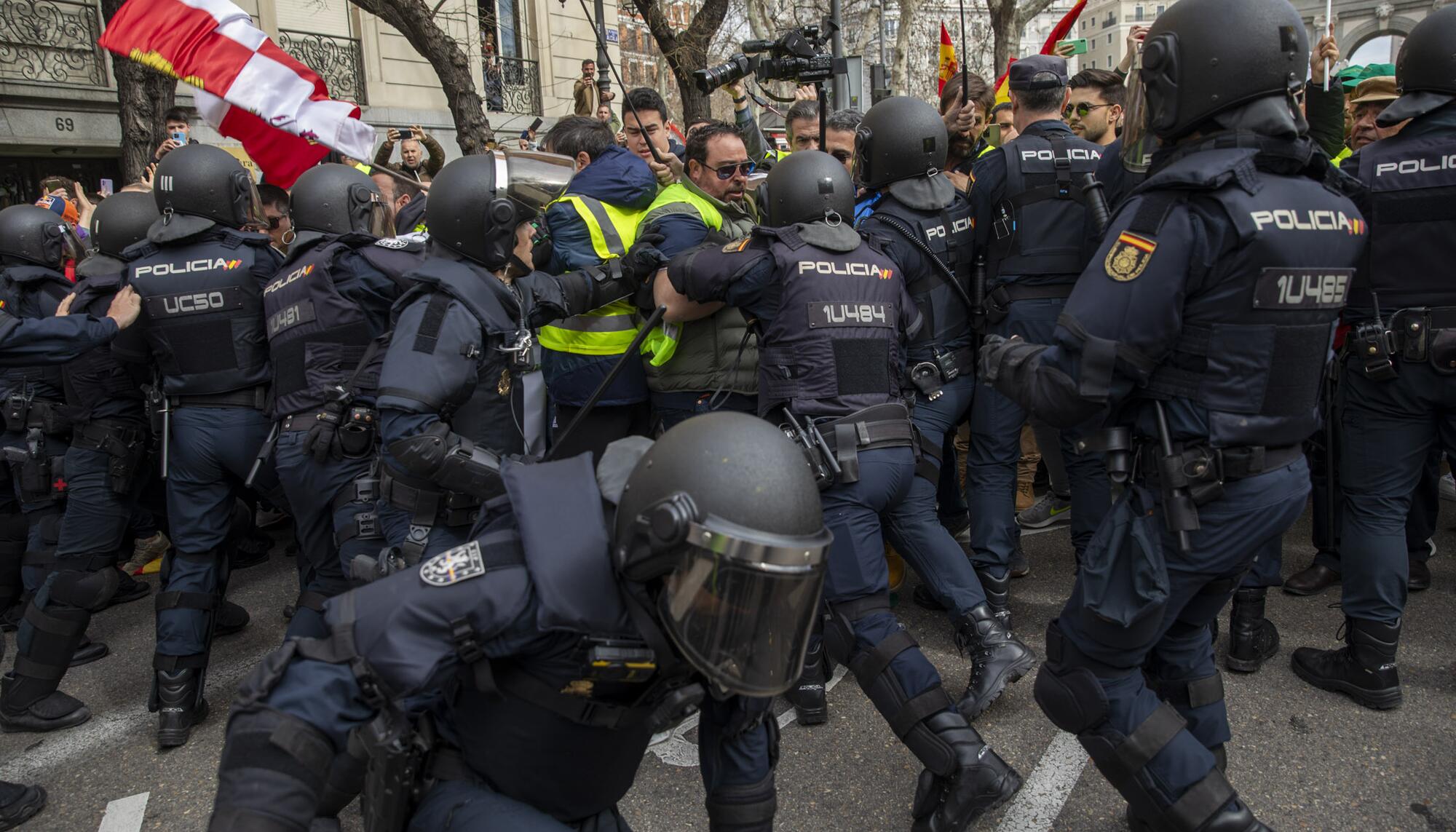 Protesta tractores Madrid - 13