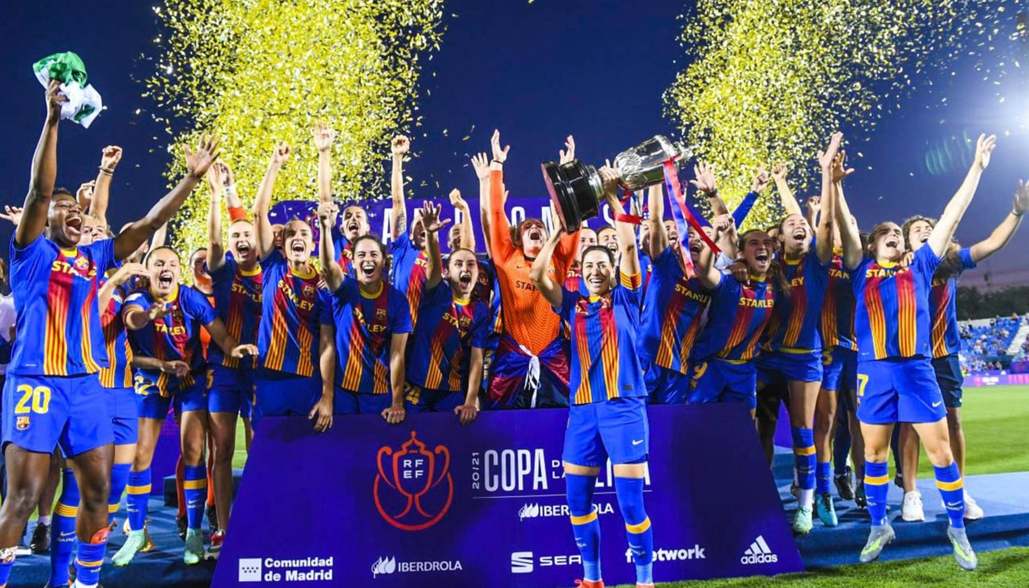 Barca femenino Copa de la Reina 2021