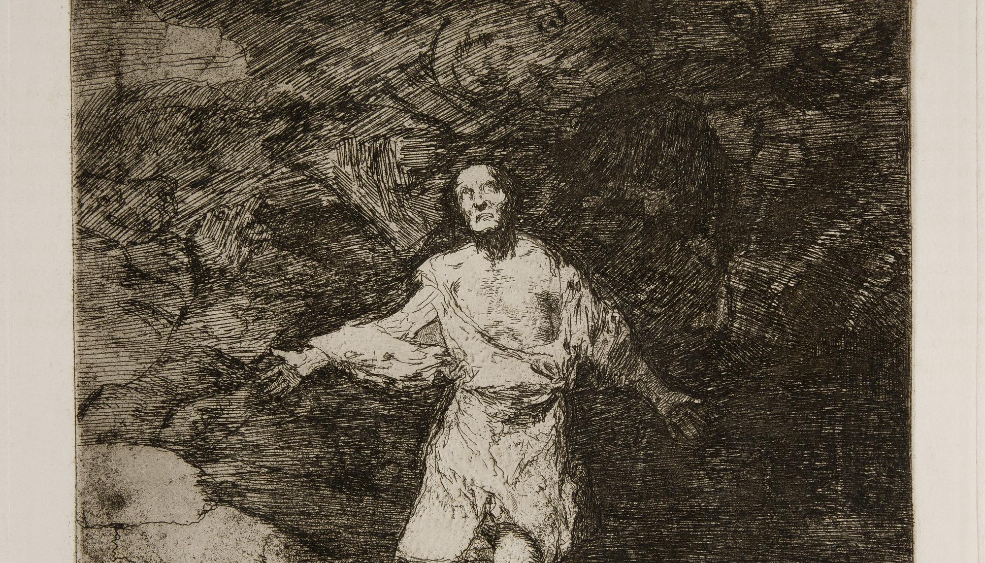 Tristes presentimientos de lo que ha de acontecer. Francisco de Goya