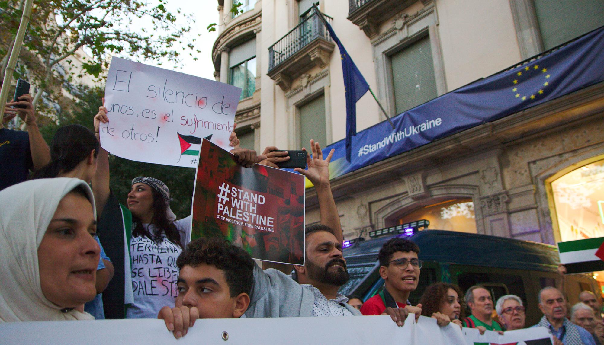 Gaza Barcelona protesta - 2