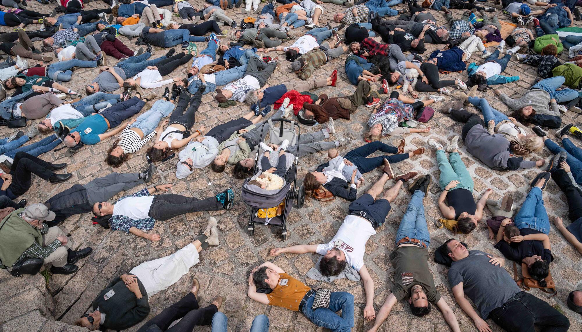 Manifestación en Donostia contra el genocidio de Israel en Palestina - 13