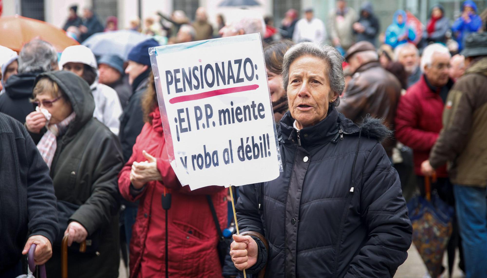 Manifestación pensionistas