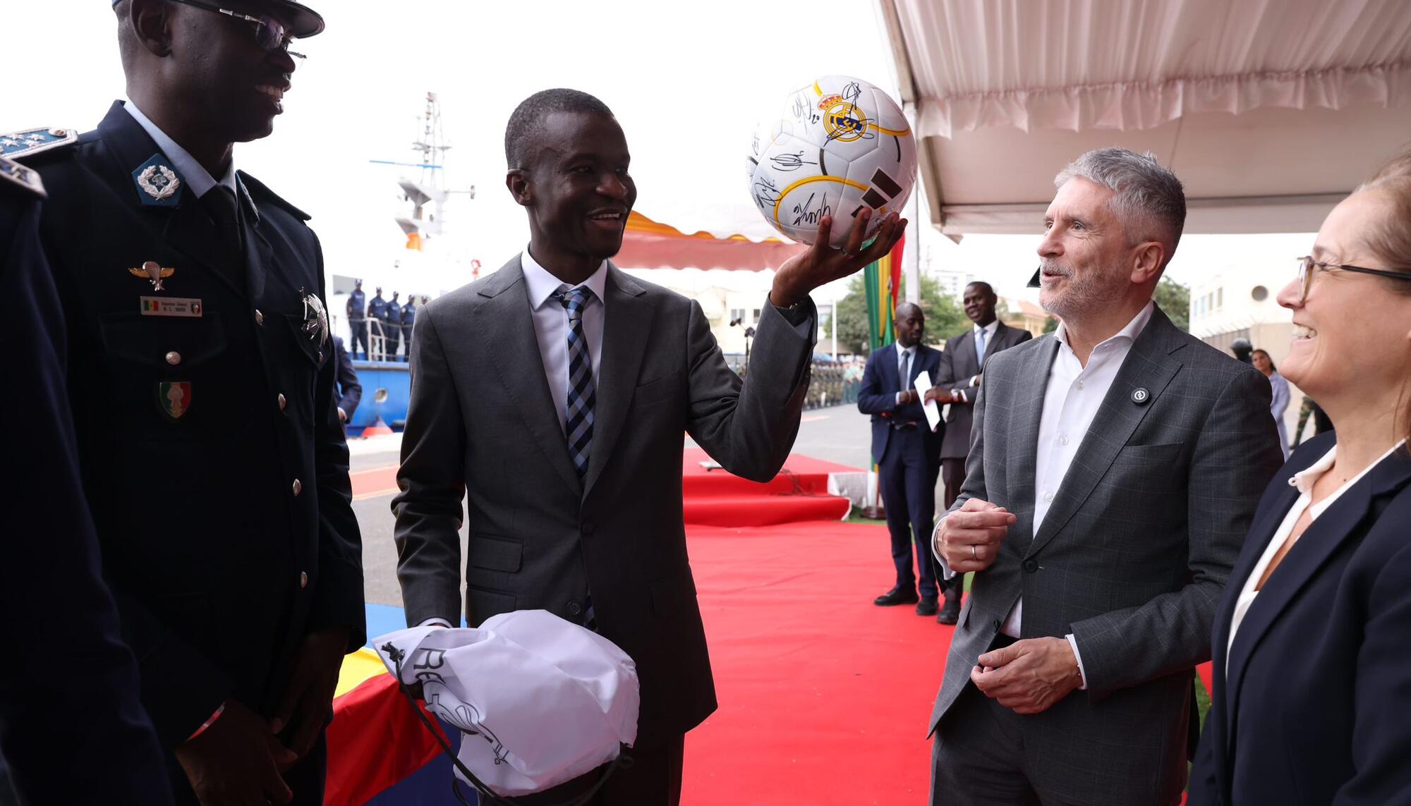 Marlaska en senegal