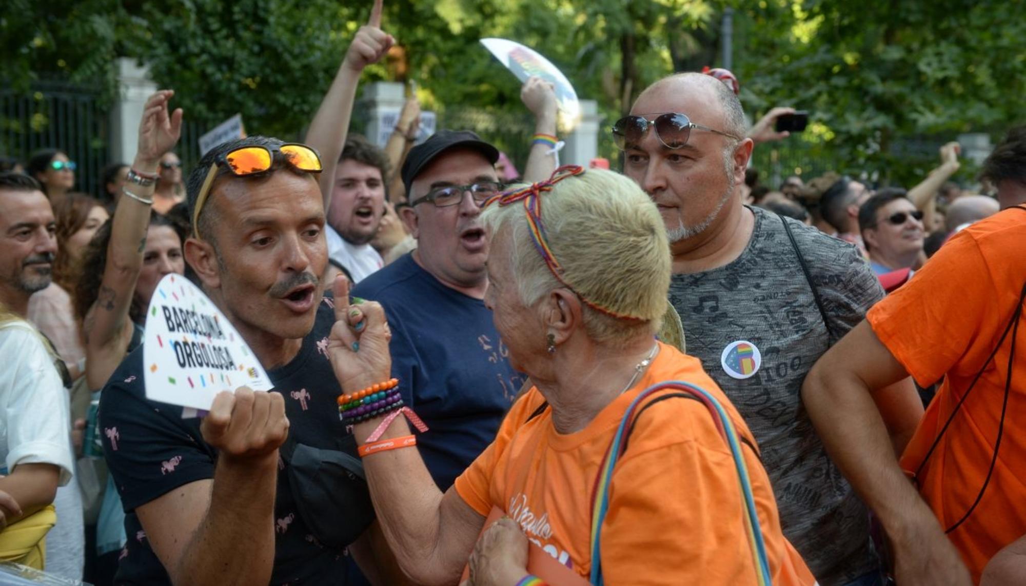 Protesta contra Ciudadanos orgullo 2019 2