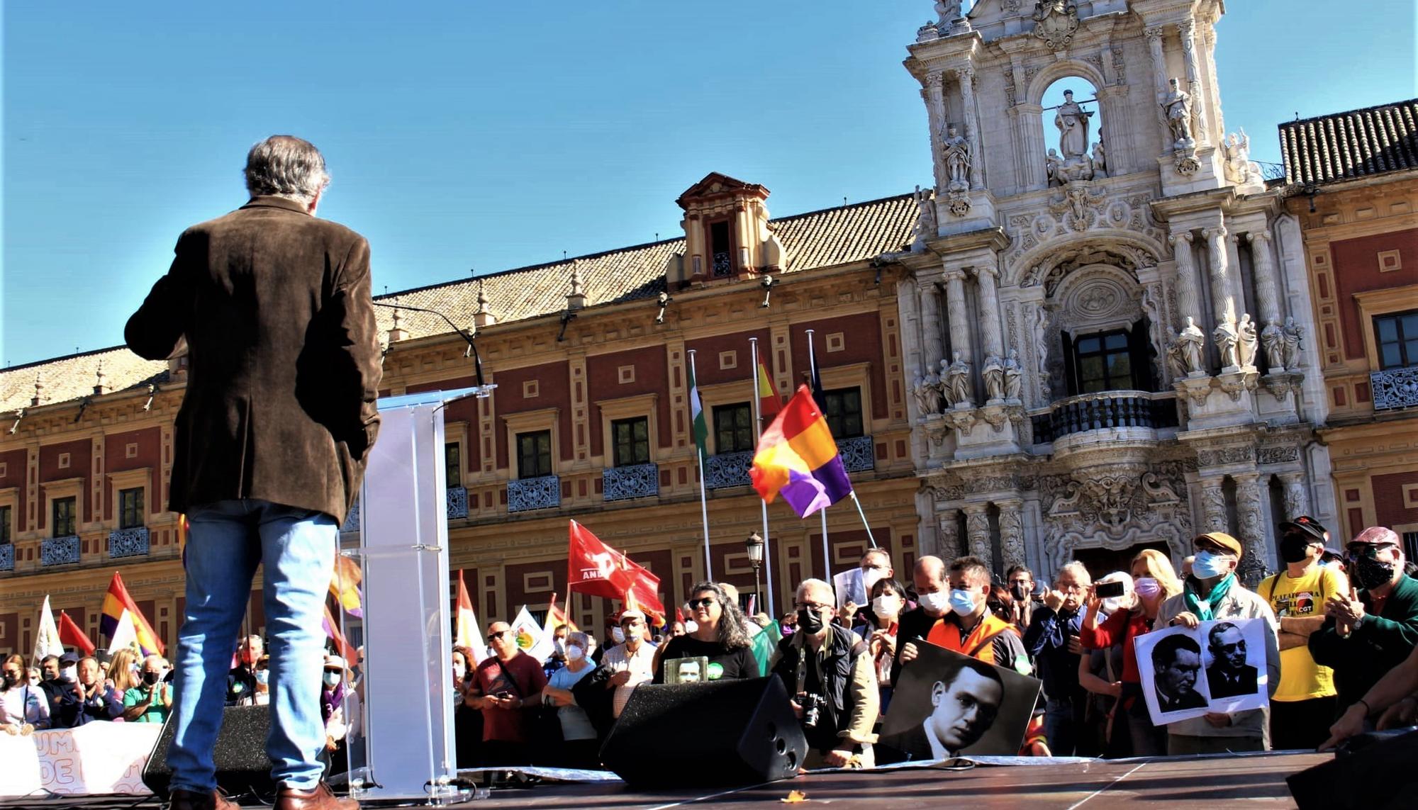 Manifiestación memorialista Andalucía 1