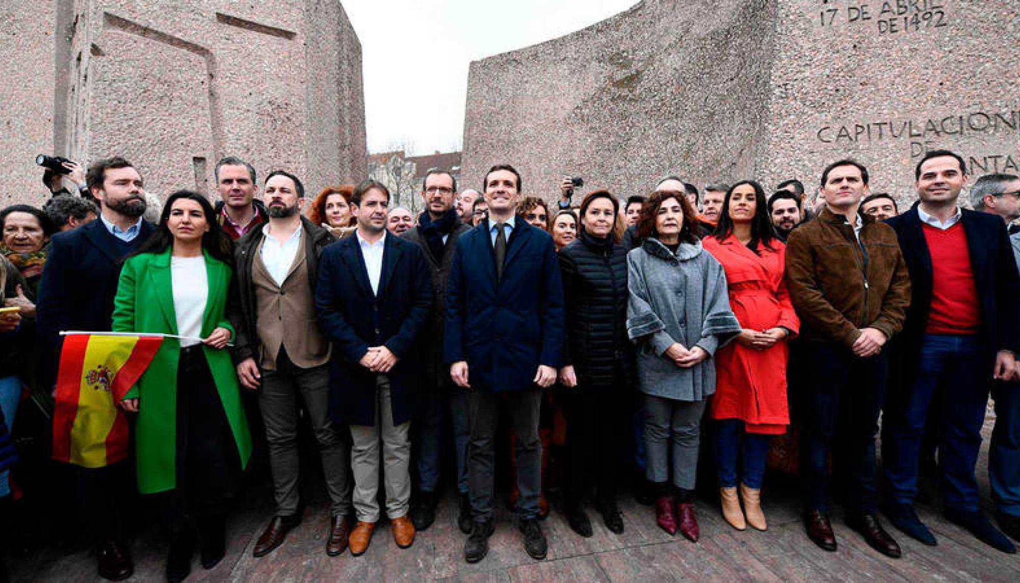 Se repetirá la foto de de la Plaza de Colón 