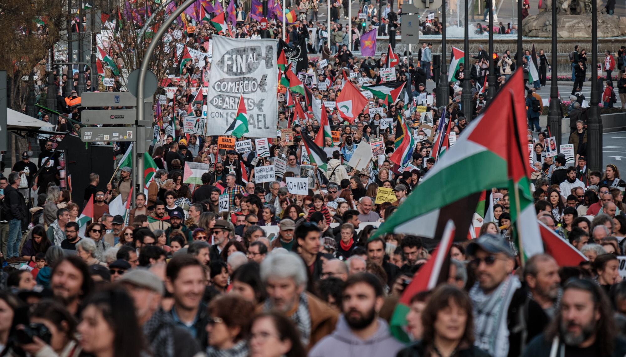 Marcha Madrid Palestina 27 - 7