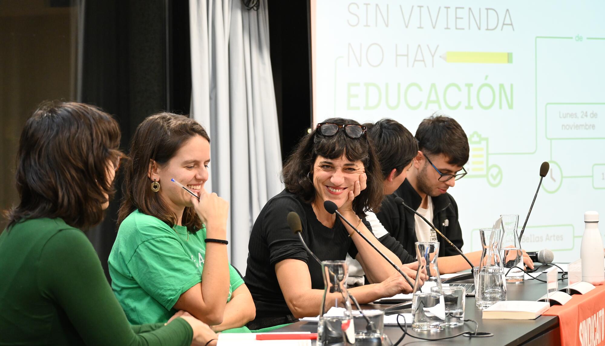Presentación del protocolo ‘Sin vivienda no hay educación’ en el Círculo de Bellas Artes de Madrid 2